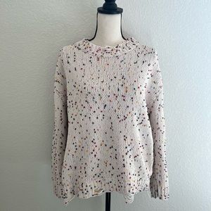 Entro Confetti Cream Sweater